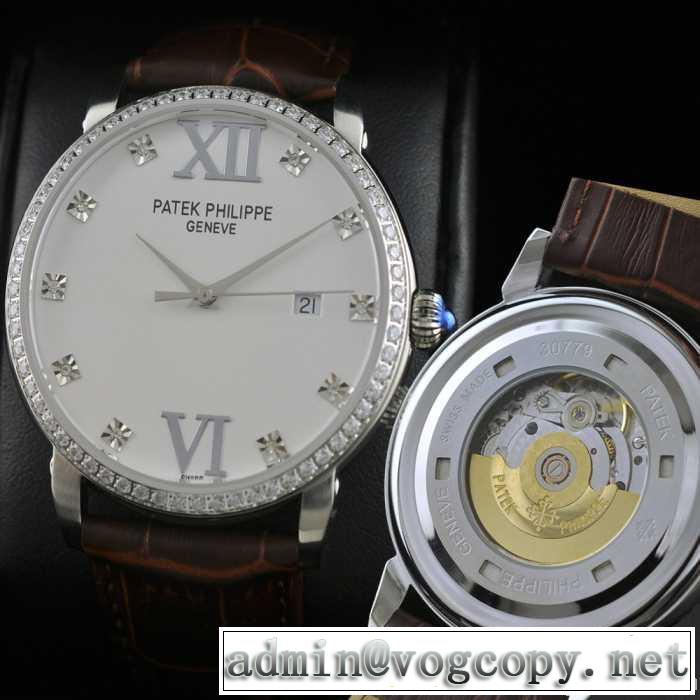 自動巻き スイスムーブメント  男性用腕時計 patek philippe philippe パテックフィリップ  メンズ腕時計